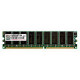 Transcend 1GB DDR SDRAM Memory Module - 1GB - 400MHz DDR400/PC3200 - ECC - DDR SDRAM - 184-pin DIMM TS128MLD72V4J