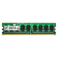 Transcend 1GB DDR2 SDRAM Memory Module - 1 GB - DDR2-800/PC2-6400 DDR2 SDRAM - 1.80 V - ECC - Unbuffered - 240-pin - DIMM TS128MLQ72V8U-I