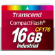 Transcend CF170 16 GB CompactFlash - 91.59 MB/s Read - 20.76 MB/s Write - RoHS Compliance TS16GCF170