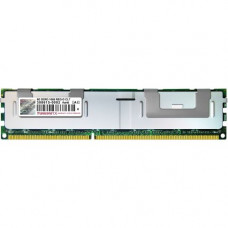 Transcend 8GB DDR3 SDRAM Memory Module - For Desktop PC - 8 GB - DDR3-1066/PC3-8500 DDR3 SDRAM - ECC - Registered - 240-pin - DIMM TS1GKR72V1N