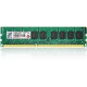 Transcend 8GB DDR3 1333 ECC DIMM 9-9-9 2 Rank - For Server - 8 GB (1 x 8 GB) - DDR3-1333/PC3-10600 DDR3 SDRAM - CL9 - ECC - Unbuffered - 240-pin - DIMM TS1GLK72V3H