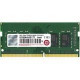 Transcend 8GB DDR4 SDRAM Memory Module - 8 GB - DDR4-2400/PC4-19200 DDR4 SDRAM - CL17 - 1.20 V - ECC - Unbuffered - 260-pin - SoDIMM TS1GSH72V4B-I