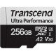 Transcend 340S 256 GB Class 10/UHS-I (U3) microSDXC - 160 MB/s Read - 125 MB/s Write TS256GUSD340S