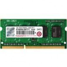 Transcend 2GB DDR3L SDRAM Memory Module - 2 GB - DDR3L-1600/PC3-12800 DDR3L SDRAM - CL11 - 1.35 V - Non-ECC - Unbuffered - 204-pin - SoDIMM TS256MSK64W6N-I