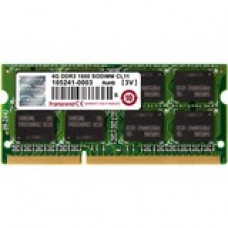 Transcend 2GB DDR3L SDRAM Memory Module - 2 GB - DDR3L-1600/PC3-12800 DDR3L SDRAM - CL11 - 1.35 V - Non-ECC - Unbuffered - 260-pin - SoDIMM TS256MSK64W6X