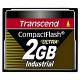Transcend 2GB Ultra Speed Industrial CompactFlash (CF) Card - 2 GB - RoHS Compliance TS2GCF100I