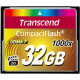 Transcend Ultimate 32 GB CompactFlash - 160 MB/s Read - 120 MB/s Write - 1000x Memory Speed TS32GCF1000