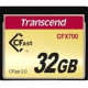 Transcend CFX700 32 GB CompactFlash - 530 MB/s Read - 260 MB/s Write TS32GCFX700