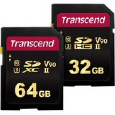 Transcend TS32GSDC700S 32 GB Class 10/UHS-II (U3) V90 SDHC - 25 Pack - 285 MB/s Read - 180 MB/s Write - 5 Year Warranty TS32GSDC700S