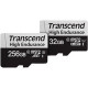 Transcend High Endurance 350V 32 GB Class 10/UHS-I (U1) microSDHC - 95 MB/s Read - 40 MB/s Write TS32GUSD350V
