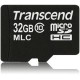 Transcend 32 GB microSDHC - Class 10 - 20 MB/s Read - 16 MB/s Write - 1 Card TS32GUSDC10M