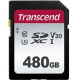 Transcend 480 GB Class 10/UHS-I (U3) SDXC - 95 MB/s Read - 45 MB/s Write TS480GSDC300S
