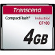 Transcend CF180 4 GB CompactFlash - 84 MB/s Read - 70 MB/s Write TS4GCF180