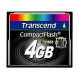 Transcend 4GB CompactFlash Card - 300x - 4 GB - RoHS Compliance TS4GCF300