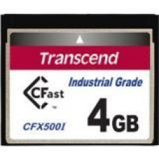 Transcend 4 GB CFast Card - 112 MB/s Read - 92 MB/s Write1 Pack TS4GCFX520I