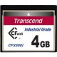 Transcend 4 GB CFast Card - 112 MB/s Read - 92 MB/s Write1 Pack TS4GCFX520I