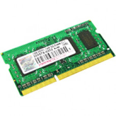 Transcend TS512MSK64V3N 4GB DDR3 SDRAM Memory Module - For Notebook - 4 GB - DDR3-1333/PC3-10600 DDR3 SDRAM - Non-ECC - Unbuffered - 204-pin - SoDIMM TS512MSK64V3N