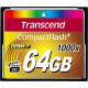 Transcend Ultimate 64 GB CompactFlash - 160 MB/s Read - 120 MB/s Write - 1000x Memory Speed TS64GCF1000