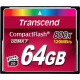 Transcend Premium 64 GB CompactFlash - 120 MB/s Read - 60 MB/s Write - 800x Memory Speed - Lifetime Warranty TS64GCF800