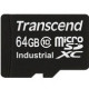 Transcend 64 GB microSDXC - Class 10/UHS-I - 20 MB/s Read - 18 MB/s Write TS64GUSDC10I