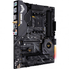 Asus TUF GAMING X570-PLUS (WI-FI) Desktop Motherboard - AMD Chipset - Socket AM4 - 128 GB DDR4 SDRAM Maximum RAM - DIMM, UDIMM - 4 x Memory Slots - Gigabit Ethernet - Wireless LAN - IEEE 802.11a/b/g/n/ac - HDMI - 8 x SATA Interfaces TUF GAMING X570-PLUSWI