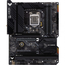 Asus TUF GAMING Z590-PLUS WIFI Desktop Motherboard - Intel Chipset - Socket LGA-1200 - Intel Optane Memory Ready - ATX - Pentium Gold, Celeron, Core i5, Core i7, Core i9, Core i3 Processor Supported - 128 GB DDR4 SDRAM Maximum RAM - DIMM, UDIMM - 4 x Memo