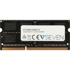 V7 16GB DDR3 SDRAM Memory Module - 16 GB - DDR3-1600/PC3L-12800 DDR3 SDRAM - CL11 - 1.35 V - Non-ECC - Unbuffered - 204-pin - SoDIMM 1280016GBS-LV