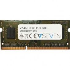 V7 4GB DDR3 SDRAM Memory Module - For Notebook - 4 GB - DDR3-1600/PC3L-12800 DDR3 SDRAM - CL11 - 1.50 V - TAA Compliant - Non-ECC - Unbuffered - 204-pin - SoDIMM 1600DDR3S-4GB