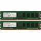 V7 4GB DDR3 SDRAM Memory Module - 4 GB (2 x 2 GB) - DDR3-1600/PC3-12800 DDR3 SDRAM - CL11 - 1.50 V - Non-ECC - Unbuffered - 240-pin - DIMM K128004GBD