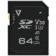 V7 64 GB UHS-III SDXC - 100 MB/s Read - 85 MB/s Write - 5 Year Warranty VFSD64GV30U3-3N