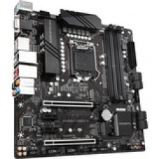 Gigabyte W480M VISION W Server Motherboard - Intel Chipset - Socket LGA-1200 - 128 GB DDR4 SDRAM Maximum RAM - DIMM, UDIMM - 4 x Memory Slots - Gigabit Ethernet - 6 x USB 3.1 Port - HDMI - 2 x RJ-45 - 8 x SATA Interfaces W480M VISION W