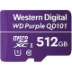 Western Digital WD Purple WDD512G1P0C 512 GB Class 10/UHS-I (U1) microSDXC WDD512G1P0C