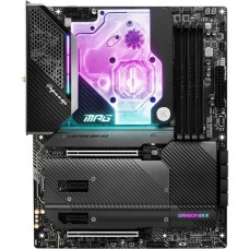 Micro-Star International  MSI MPG X570S CARBON EK X Desktop Motherboard - AMD Chipset - Socket AM4 - ATX - Ryzen 3, Ryzen 5, Ryzen 7, Ryzen 5 Pro, Ryzen 7 PRO, Ryzen 3 PRO, Ryzen 9 Processor Supported - 128 GB DDR4 SDRAM Maximum RAM - DIMM, UDIMM - 4 x Me