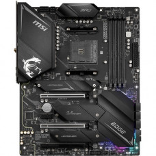 Micro-Star International  MSI MPG X570S EDGE MAX WIFI Desktop Motherboard - AMD Chipset - Socket AM4 - ATX - Ryzen 3, Ryzen 5, Ryzen 7, Ryzen 5 Pro, Ryzen 7 PRO, Ryzen 3 PRO, Ryzen 9 Processor Supported - 128 GB DDR4 SDRAM Maximum RAM - DIMM, UDIMM - 4 x 