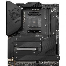 Micro-Star International  MSI MEG X570S UNIFY-X MAX Desktop Motherboard - AMD Chipset - Socket AM4 - ATX - Ryzen 3, Ryzen 5, Ryzen 7, Ryzen 5 Pro, Ryzen 7 PRO, Ryzen 3 PRO, Ryzen 9 Processor Supported - 64 GB DDR4 SDRAM Maximum RAM - DIMM, UDIMM - 2 x Mem