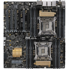 Asus Z10PE-D16 WS Workstation Motherboard - Intel Chipset - Socket LGA 2011-v3 - 1 TB DDR4 SDRAM Maximum RAM - 16 x Memory Slots - Gigabit Ethernet - 4 x USB 3.0 Port - 3 x RJ-45 - 10 x SATA Interfaces Z10PE-D16 WS