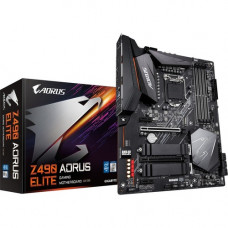 Gigabyte Technologies Aorus Ultra Durable Z490 AORUS ELITE Desktop Motherboard - Intel Chipset - Socket LGA-1200 - 128 GB DDR4 SDRAM Maximum RAM - DIMM, UDIMM - 4 x Memory Slots - Gigabit Ethernet - 6 x USB 3.1 Port - HDMI - 1 x RJ-45 - 6 x SATA Interface