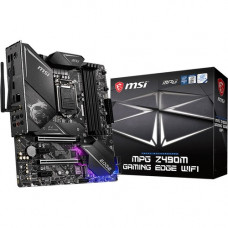 Micro-Star International  MSI MPG Z490M GAMING EDGE WIFI Desktop Motherboard - Intel Chipset - Socket LGA-1200 - 128 GB DDR4 SDRAM Maximum RAM - DIMM, UDIMM - 4 x Memory Slots - Wireless LAN - IEEE 802.11 a/b/g/n/ac/ax - 4 x USB 3.1 Port - HDMI - 1 x RJ-4