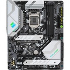 ASRock Z590 Steel Legend Desktop Motherboard - Intel Chipset - Socket LGA-1200 - Intel Optane Memory Ready - ATX - Pentium Gold, Celeron, Core i5, Core i7, Core i9, Core i3 Processor Supported - 128 GB DDR4 SDRAM Maximum RAM - DIMM, UDIMM - 4 x Memory Slo