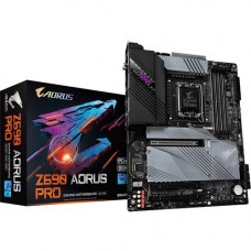 Gigabyte Technologies Aorus Z690 AORUS PRO Gaming Desktop Motherboard - Intel Chipset - Socket LGA-1700 - Intel Optane Memory Ready - ATX - Celeron, Core i3, Core i5, Core i7, Core i9, Pentium Gold Processor Supported - 128 GB DDR5 SDRAM Maximum RAM - DIM