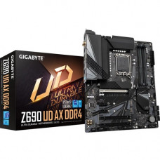 Gigabyte Z690 UD AX DDR4 Gaming Desktop Motherboard - Intel Chipset - Socket LGA-1700 - Intel Optane Memory Ready - ATX - Celeron, Core i3, Core i5, Core i7, Core i9, Pentium Gold Processor Supported - 128 GB DDR4 SDRAM Maximum RAM - DIMM, UDIMM - 4 x Mem