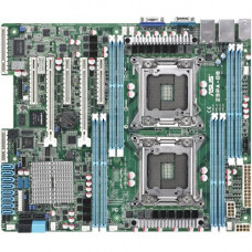 Asus Z9PA-D8 Server Motherboard - Intel Chipset - Socket R LGA-2011 - 256 GB DDR3 SDRAM Maximum RAM - 8 x Memory Slots - Gigabit Ethernet - 2 x USB 3.0 Port - 3 x RJ-45 - 6 x SATA Interfaces - RoHS, WEEE Compliance Z9PA-D8(ASMB6-IKVM)