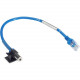 Black Box AlertWerks Dual Temperature Humidity Sensor with 1-ft. Cable - 40&deg;F (-40&deg;C) to 167&deg;F (75&deg;C) - &#177;3% Temperature Accuracy - 0 to 100%% Humidity Accuracy - Blue EME1TH1-001-R2