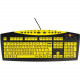 Ergoguys Ablenet Keys-U-See Large Print Wired Keyboard, Black Print on Yellow KeysS - Cable Connectivity - USB Interface - Black, Yellow 10090103