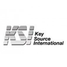 Key Source International RED 104 USB KB W/RFID DUAL FREQ READER & CLEANING BUTTON 1700SXHB-21RED