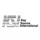 Key Source International KSI-1802R SX FFFW WHITE COMPACT 104 USB KB W/ TCS1 FIPS 201 BIO, CLEANING BUTTON 1802R SX FFFW