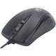 Manhattan Wired Optical Mouse - Optical - Cable - Black - USB - 1000 dpi - Scroll Wheel - 3 Button(s) - Symmetrical 179331