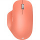 Microsoft Bluetooth Ergonomic Mouse - Wireless - Bluetooth - 2.40 GHz - Peach - Scroll Wheel - 5 Button(s) - 3 Programmable Button(s) - Right-handed Only 222-00033