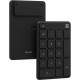 Microsoft Keypad - Wireless Connectivity - Bluetooth - 32.81 ft - 2.40 GHz Calculator Hot Key(s) - PC - CR2032 Battery Size Supported - Matte Black 23O-00016