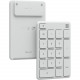 Microsoft Keypad - Wireless Connectivity - Bluetooth - 32.81 ft - 2.40 GHz Calculator Hot Key(s) - PC - CR2032 Battery Size Supported - Glacier 23O-00032